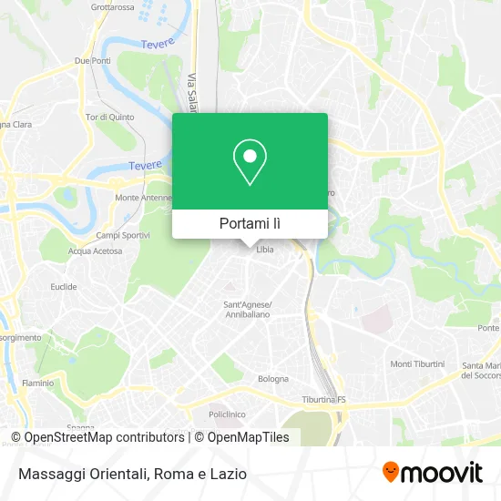 Mappa Massaggi Orientali