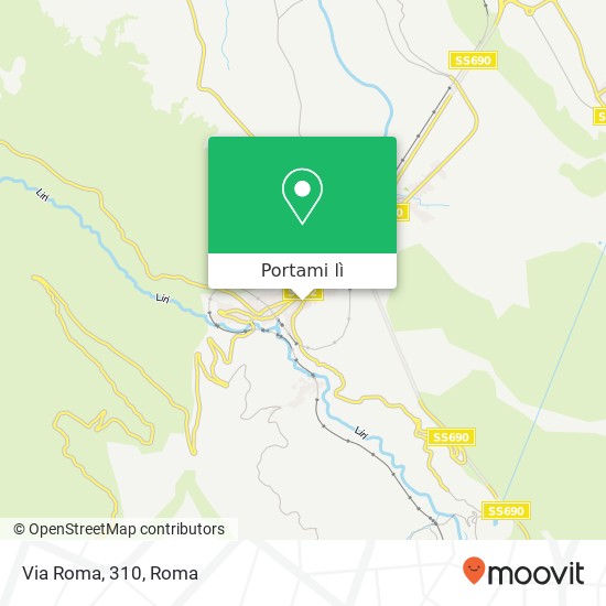 Mappa Via Roma, 310