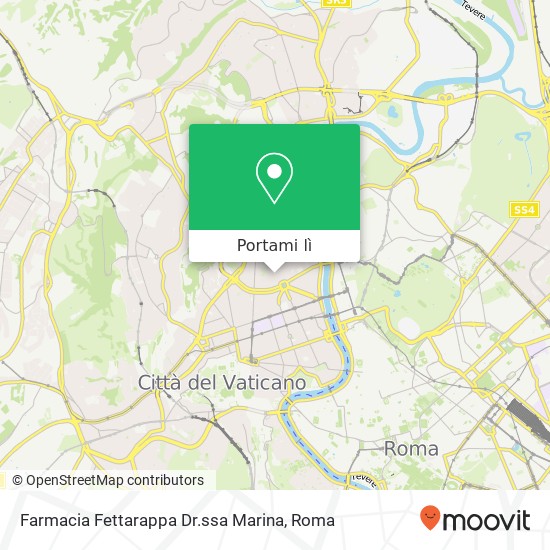 Mappa Farmacia Fettarappa Dr.ssa Marina