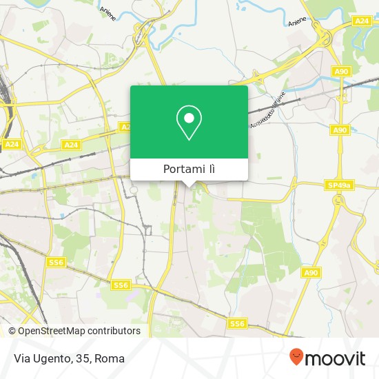 Mappa Via Ugento, 35
