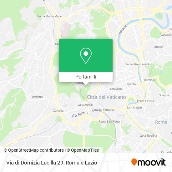 Mappa Via di Domizia Lucilla 29