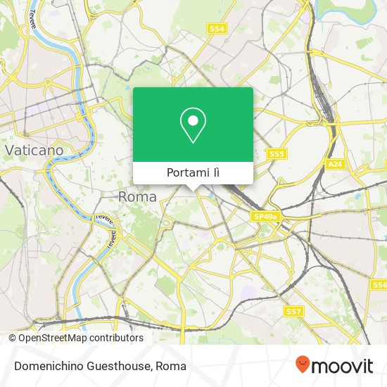 Mappa Domenichino Guesthouse