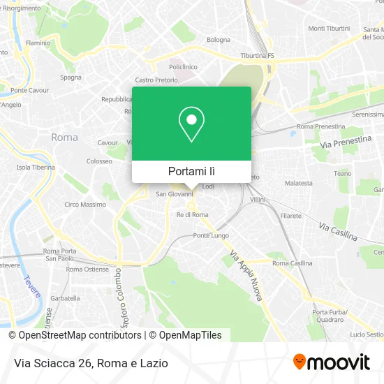 Mappa Via Sciacca 26