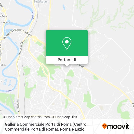 Mappa Galleria Commerciale Porta di Roma