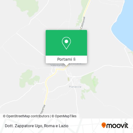 Mappa Dott. Zappatore Ugo