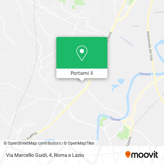 Mappa Via Marcello Guidi, 4