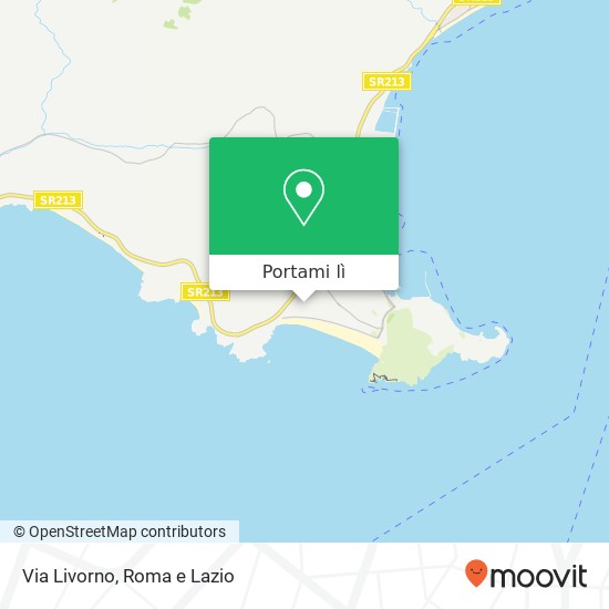 Mappa Via Livorno