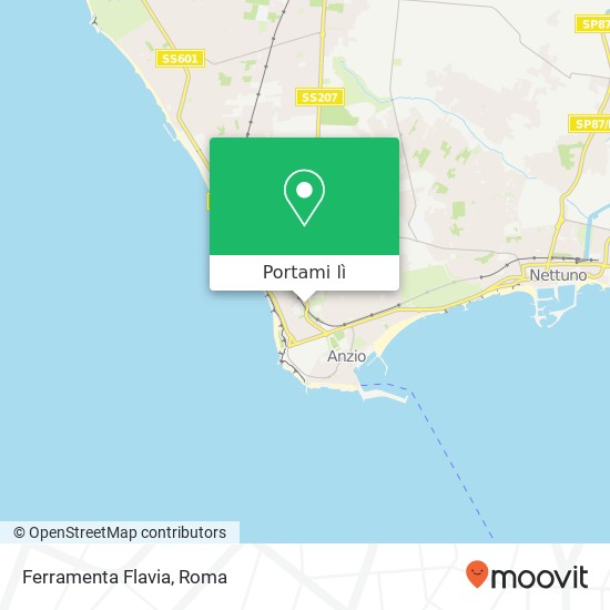 Mappa Ferramenta Flavia