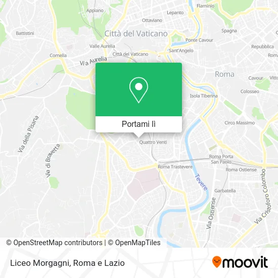 Mappa Liceo Morgagni