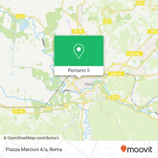 Mappa Piazza Marconi 4/a