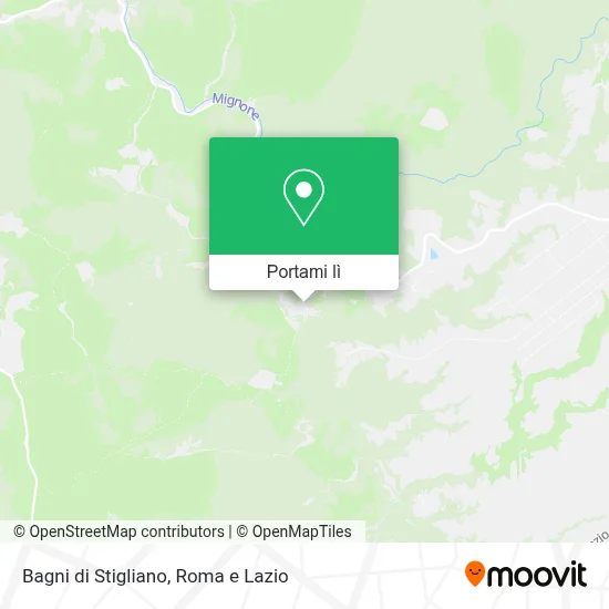 Mappa Bagni di Stigliano