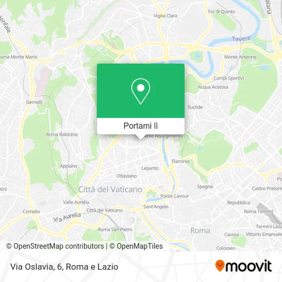 Mappa Via Oslavia, 6