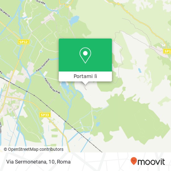 Mappa Via Sermonetana, 10