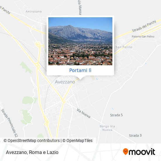 Mappa Avezzano