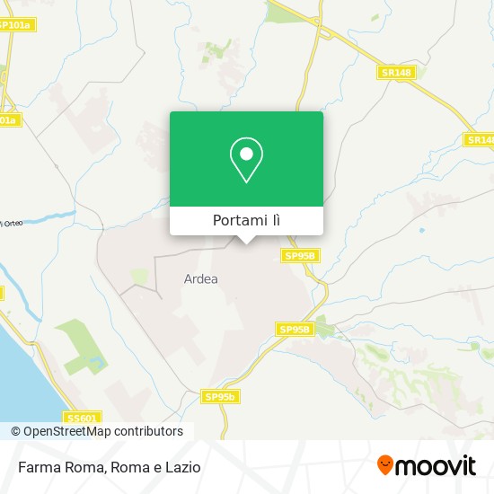 Mappa Farma Roma