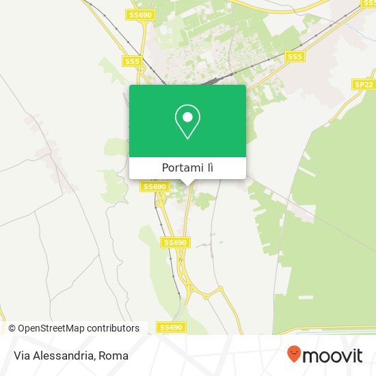 Mappa Via Alessandria