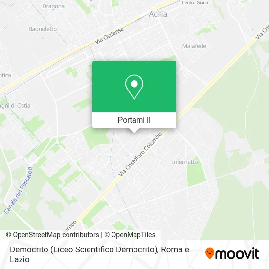 Mappa Democrito (Liceo Scientifico Democrito)