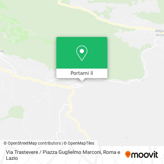 Mappa Via Trastevere / Piazza Guglielmo Marconi