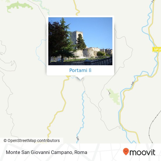 Mappa Monte San Giovanni Campano