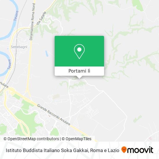Mappa Istituto Buddista Italiano Soka Gakkai
