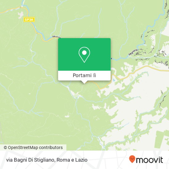 Mappa via Bagni Di Stigliano
