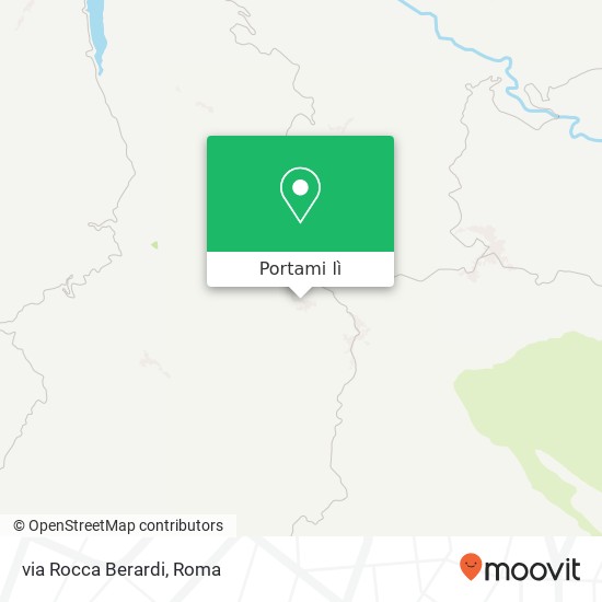 Mappa via Rocca Berardi