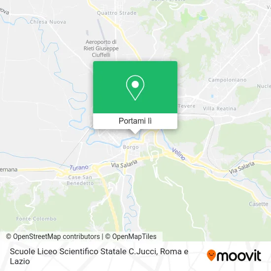 Mappa Scuole Liceo Scientifico Statale C.Jucci