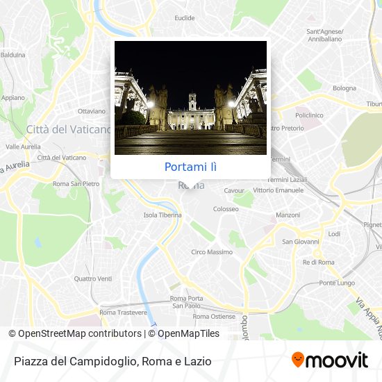 Mappa Piazza del Campidoglio