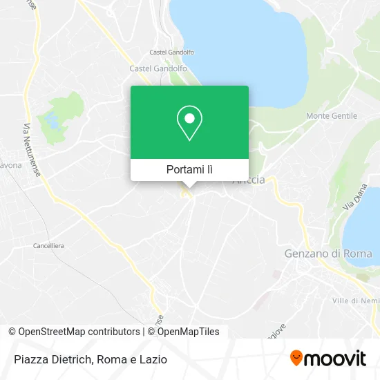 Mappa Piazza Dietrich