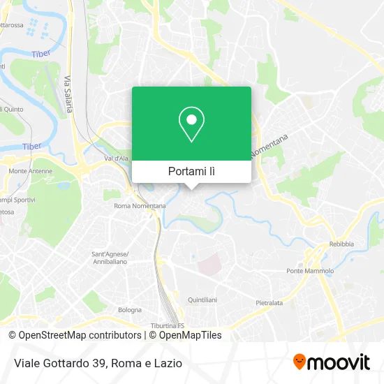 Mappa Viale Gottardo  39