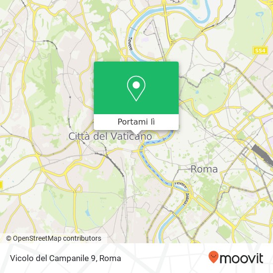 Mappa Vicolo del Campanile  9