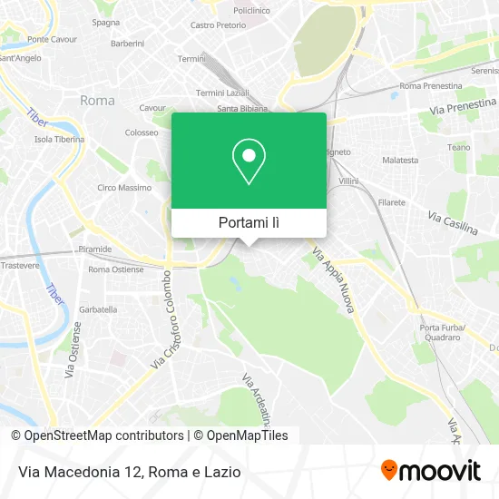 Mappa Via Macedonia  12