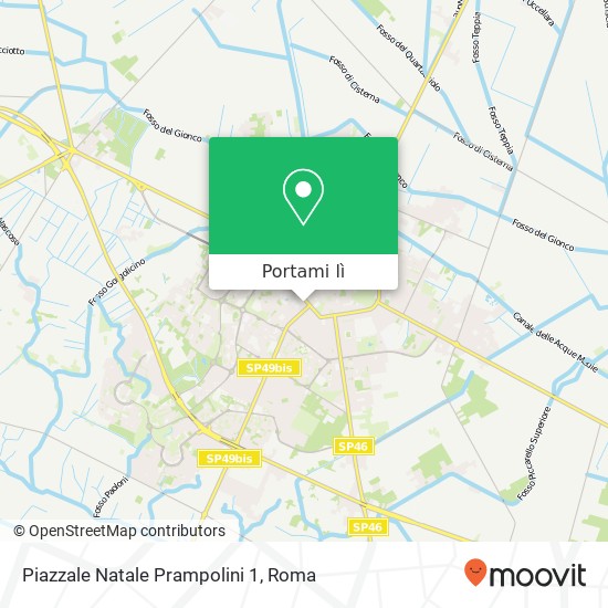 Mappa Piazzale Natale Prampolini  1