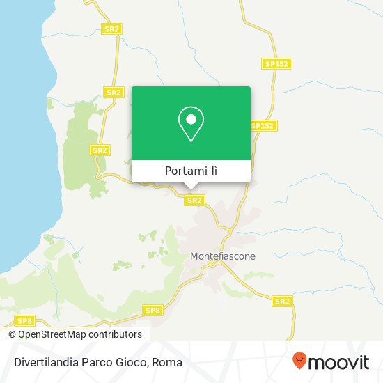 Mappa Divertilandia Parco Gioco