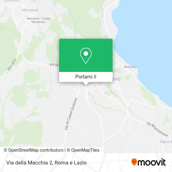 Mappa Via della Macchia 2