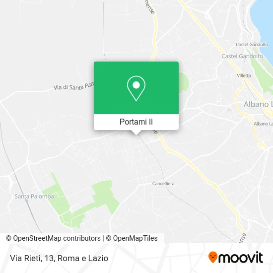 Mappa Via Rieti, 13