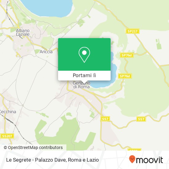 Mappa Le Segrete - Palazzo Dave