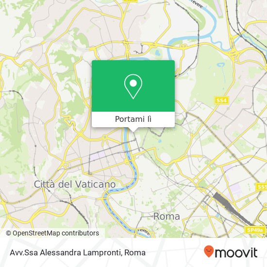 Mappa Avv.Ssa Alessandra Lampronti