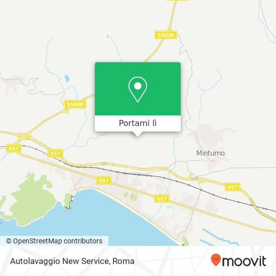 Mappa Autolavaggio New Service