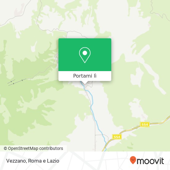 Mappa Vezzano