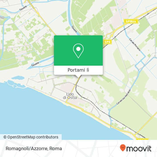 Mappa Romagnoli/Azzorre