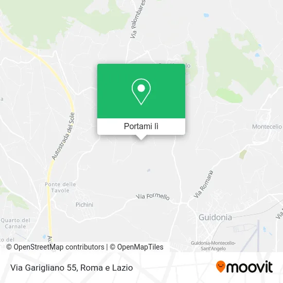 Mappa Via Garigliano 55