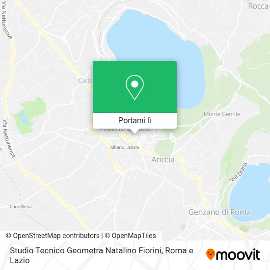 Mappa Studio Tecnico Geometra Natalino Fiorini