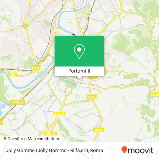 Mappa Jolly Gomme (Jolly Gomme - Ri.fa.srl)