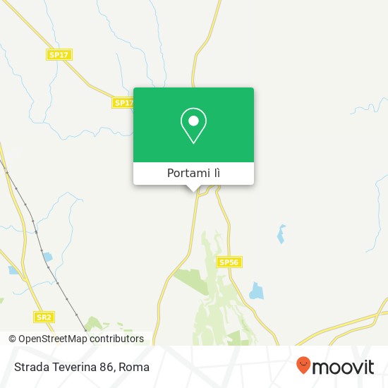 Mappa Strada Teverina 86