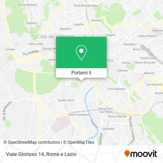 Mappa Viale Glorioso  14