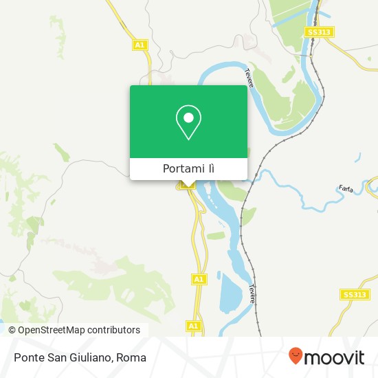 Mappa Ponte San Giuliano