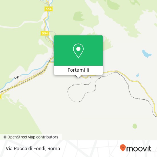 Mappa Via Rocca di Fondi