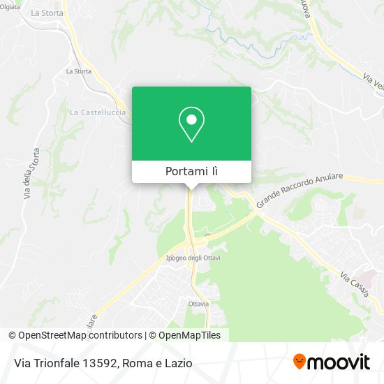 Mappa Via Trionfale 13592