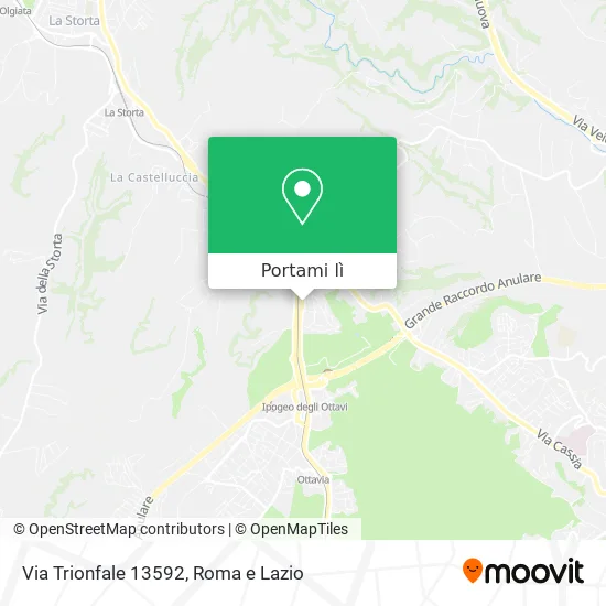 Mappa Via Trionfale 13592